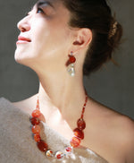 Load image into Gallery viewer, Gentle Healing/ Be Passionate/ Carnelian&Baroque Pearl
