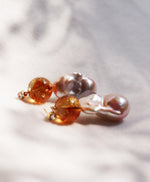 Load image into Gallery viewer, Gentle Healing/ Be Wealthy/ Citrine&Baroque pearl