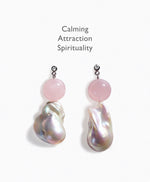 Load image into Gallery viewer, Gentle Healing/ Be Loved/ Rose Quartz&amp;Baroque Pearl
