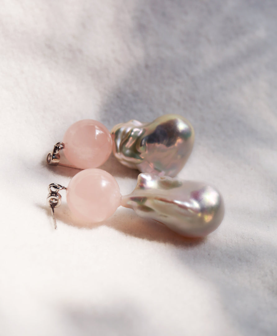 Gentle Healing/ Be Loved/ Rose Quartz&Baroque Pearl